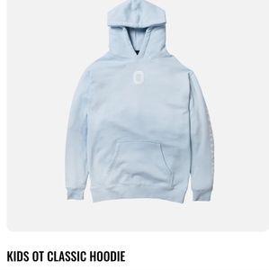 Overtime kids Classic hoodie, pink, size large